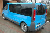 Renault Trafic 2001–2015 Čierne strešné lyžiny fotografia 3