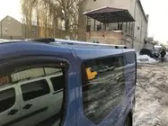 Nissan Primastar 2002–2014 Chrómové strešné lyžiny fotografia 2