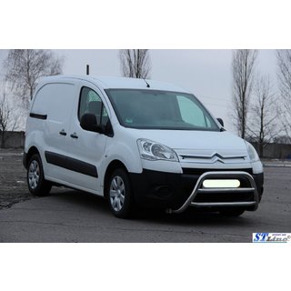 Predný ochranný rám WT022 (nerez) Peugeot Partner Tepee 2008–2018 fotografia 3