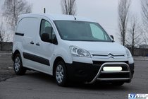Peugeot Partner Tepee 2008–2018 Predný ochranný rám WT022 (nerez) fotografia 3