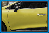 Renault Clio IV 2012–2019 Kryty kľučiek dverí HB (4 ks, nerez) Carmos - turecká oceľ fotografia 2