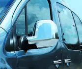 Opel Vivaro 2019– Chrómové kryty spätných zrkadiel (2 ks, plastové) fotografia 10
