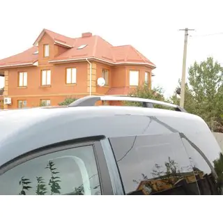Chrómované strešné lyžiny fotografia 2