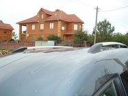 Volkswagen Caddy 2010–2015 Chrómované strešné lyžiny fotografia 5