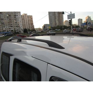Čierne strešné lyžiny Renault Kangoo 2008–2020 fotografia 2