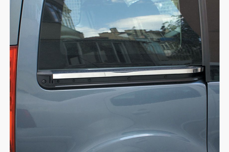 Citroen Berlingo 2008–2018 Lišty na posuvné dvere (2 ks, nerez) OmsaLine – talianska nehrdzavejúca oceľ Image