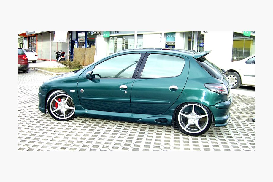 Peugeot 206 1998–2024 Bočné prahy (na lakovanie) Image