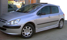 Peugeot 307 2001–2008 Bočné prahy (na lakovanie) fotografia 1