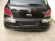 Peugeot 307 2001–2008 Zadný spodný nástavec (na lakovanie) fotografia 1