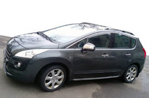 Peugeot 3008 2008–2016 Strešné lyžiny Skyport Grey fotografia 3