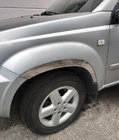 Nissan X-trail T30 2002–2007 Nerezové lemy blatníkov (4 ks) fotografia 1