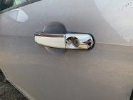 Ford Galaxy 2007–2015 Chrómové kryty kľučiek s bielym pásikom (4 ks, ABS) fotografia 1