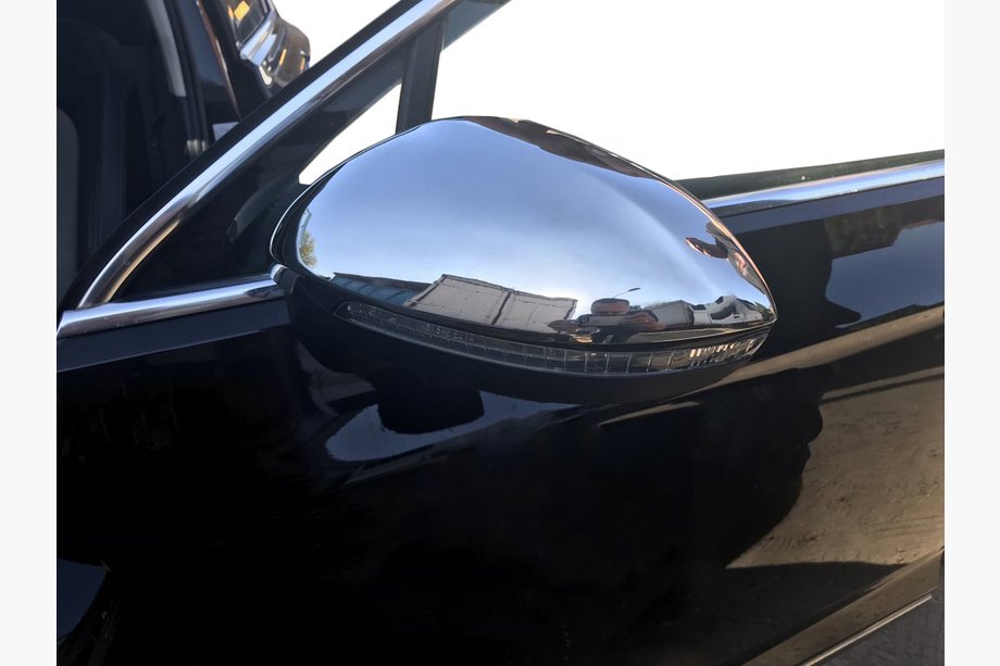 Volkswagen Passat B8 2015–2023 Nerezové kryty zrkadiel EU (2 ks) Carmos – turecká nehrdzavejúca oceľ Image
