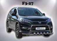 Honda CRV 2012–2016 Predný ochranný rám WT003-ST-V2 (nerez) fotografia 2