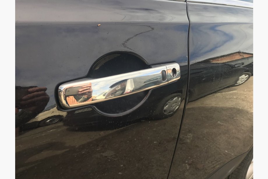 Nissan Qashqai 2010–2014 Chrómové kryty kľučiek (4 ks, nerez) Bez čipu, Carmos – turecká oceľ Image