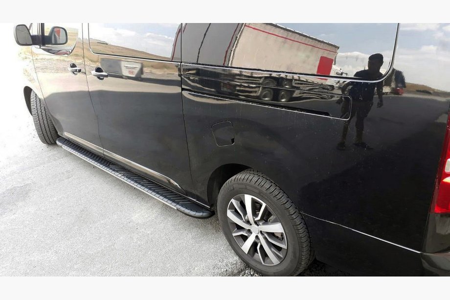 Opel Vivaro 2019– Bočné nášľapy Bosphore Yeni (2 ks, hliník) Image