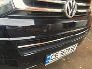 Volkswagen T5 2010–2015 Nerezová lišta na mriežku nárazníka Carmos – turecká nehrdzavejúca oceľ fotografia 3