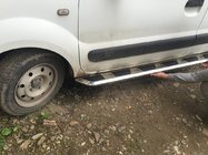 Renault Kangoo 1998–2008 Bočné nášľapy Vison (2 ks, hliník ↗ nerez) fotografia 1