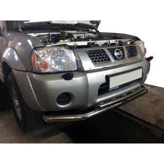 Predný ochranný rám ST014 (nerez) Nissan NP300 1999–2015