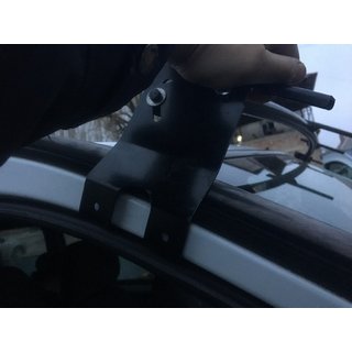 Slnečná clona na čelné sklo (čierny lesk, 5 mm) fotografia 3