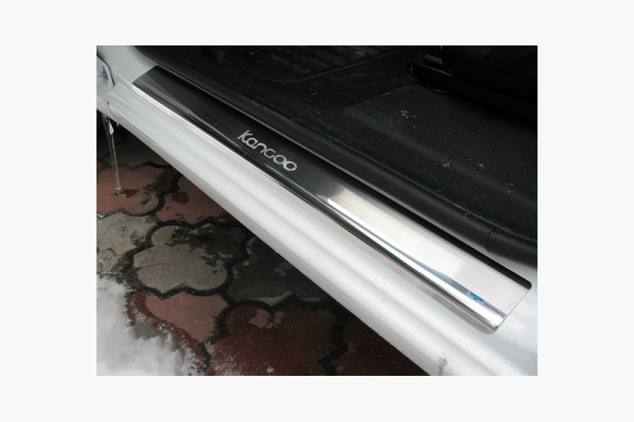 Renault Kangoo 2008–2020 Nerezové prahové lišty Nataniko (4 ks) Image