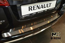 Renault Koleos 2008–2016 Nerezová lišta na zadný nárazník Nataniko fotografia 1