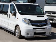 Renault Trafic 2001–2015 Predný ochranný rám ST014/2 (nerez) fotografia 2