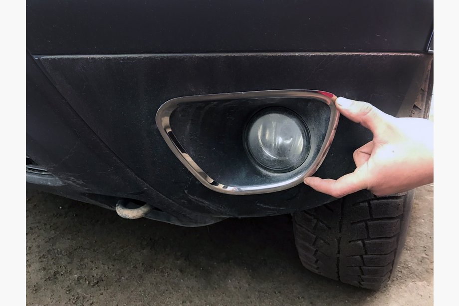 Renault Duster 2008–2017 Kryty hmloviek 2008-2013 (2 ks, nerez) Image
