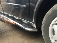 Mercedes Vito W639 2004–2014 Bočné prahy Vison (2 ks, hliník / nerez) Krátka (short) a stredná (Long) fotografia 1