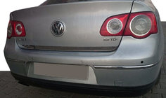 Volkswagen Passat B6 2006–2012 Ochranná lišta hrany kufra (nerez) fotografia 1