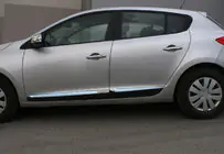 Renault Megane III 2009–2016 Dverové lišty (HB, 4 ks, nerez) fotografia 4