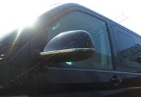 Volkswagen T6 2015–2024 Lišty na zrkadlá (2 ks, nerez) fotografia 3