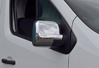 Opel Vivaro 2015–2019 Chrómové kryty zrkadiel (2 ks, plast) fotografia 1