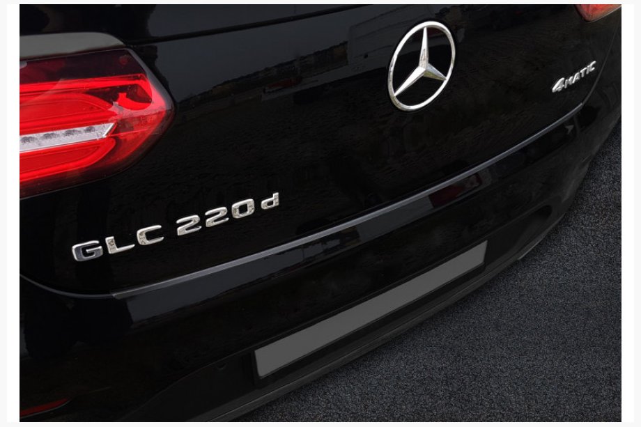 Mercedes GLE kupé C292 2015–2019 Chrómová lišta na zadný nárazník (ABS) Image