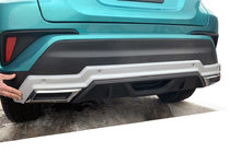 Toyota C-HR 2016–2023 Predný a zadný lip spoiler V1 (2 ks, plast) fotografia 3