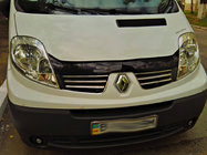 Renault Trafic 2001–2015 Nerezové lišty na masku chladiča 2007-2015 (6 ks) fotografia 2