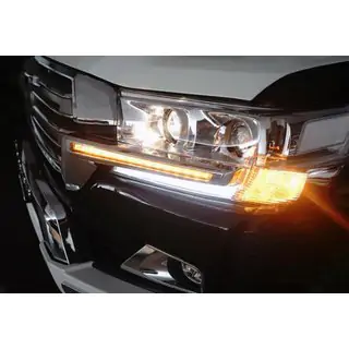 Mračítka na svetlá s LED (2016↗) Toyota Land Cruiser 200 2007–2021 fotografia 3