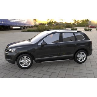 Bočné nášľapy RedLine V1 (2 ks, hliník) Volkswagen Touareg 2010–2018 fotografia 2