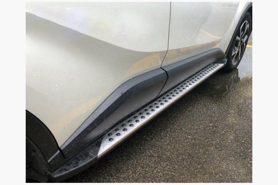 Toyota C-HR 2016–2023 Bočné nášľapy Original V3 (2 ks, hliníkové) Image