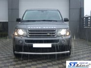 Range Rover Sport 2005–2013 Predný jednoduchý ochranný rám (nerez) fotografia 2