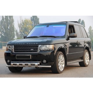 Predný ochranný rám ST015 (nerez) Range Rover III L322 2002–2012 fotografia 1