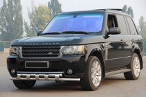 Range Rover III L322 2002–2012 Predný ochranný rám ST015 (nerez) fotografia 1