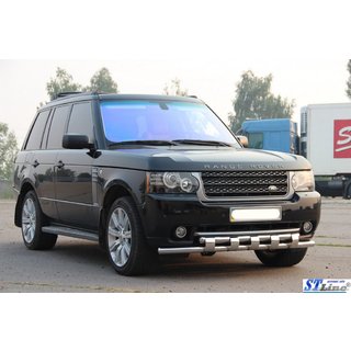 Predný ochranný rám ST015 (nerez) Range Rover III L322 2002–2012 fotografia 3