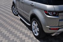 Range Rover Evoque 2012–2018 Bočné prahy Fullmond (2 ks, hliník) fotografia 1