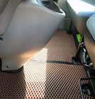 Renault Trafic 2001–2015 EVA autokoberce (tehlový vzor) 1+1 fotografia 2