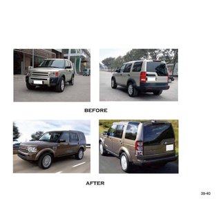 Restylingový kit pre Discovery 4 Land Rover Discovery III 2004–2009 fotografia 2