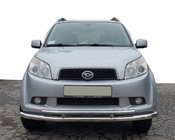 Daihatsu Terios 2006–2017 Predný ochranný rám ST014 (nerez) Ø60/60 mm fotografia 1