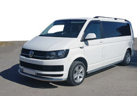 Volkswagen T6 2015–2024 Predný ochranný rám ST008 (nerez) 60 mm fotografia 1