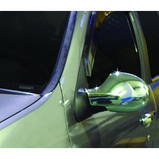 Chromové kryty spätných zrkadiel (2 ks, nerez) Renault Symbol 2008–2013 fotografia 4