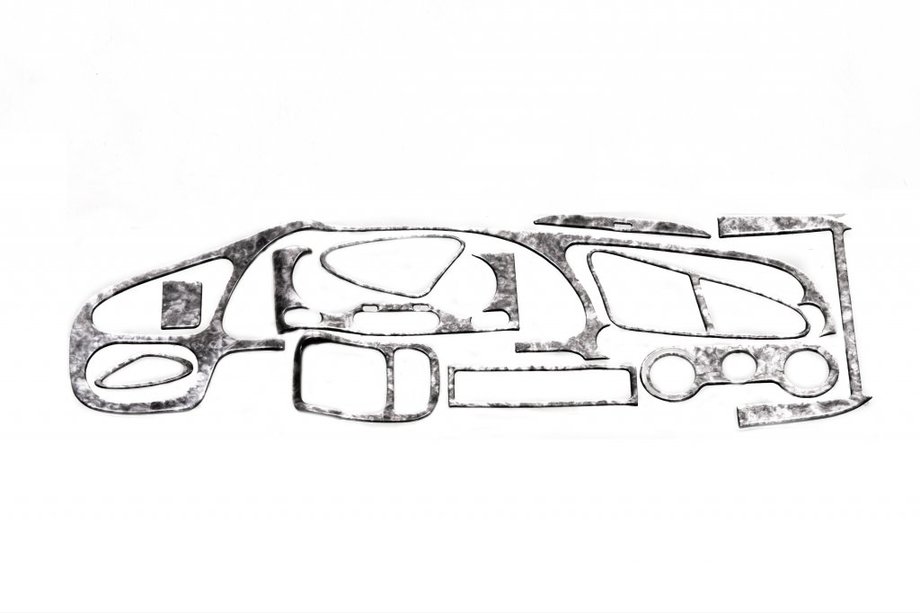 Daewoo Lanos 1998–2017 Kryty palubnej dosky Fotografia 4